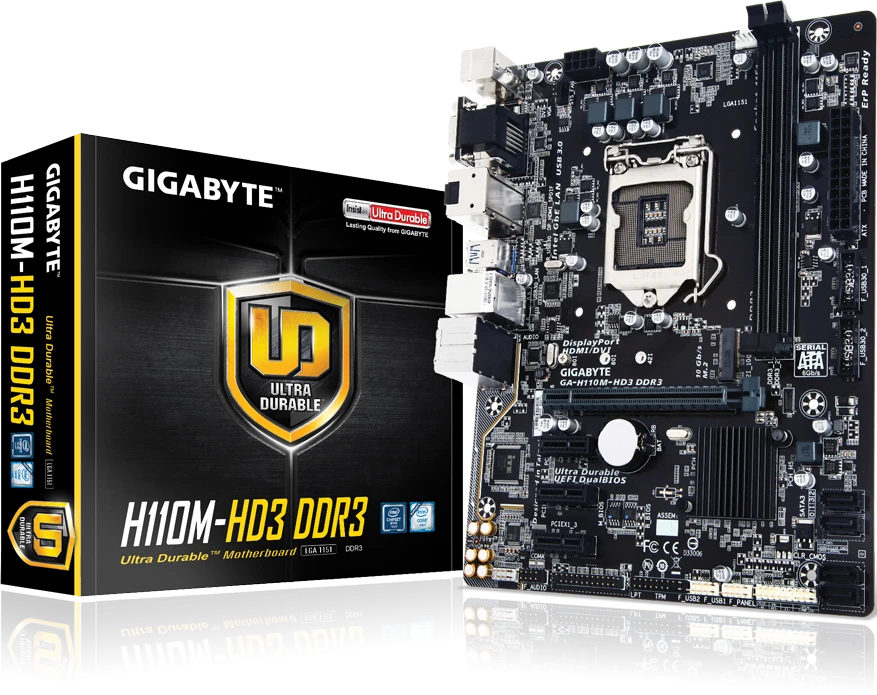 Gigabyte GA-H110M-HD3 DDR3 (Rev. 1.0)